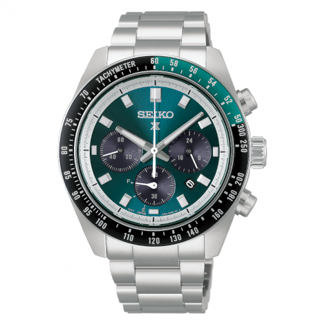 Zegarek męski Seiko Prospex Speedtimer Solar Chronograph Racing Green HBJ003P1