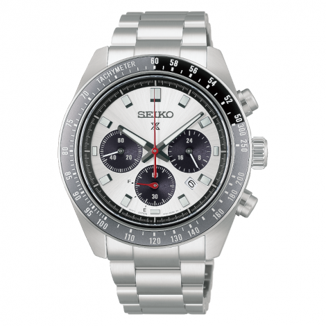 Zegarek męski Seiko Prospex Speedtimer Solar Chronograph Grand Prix White HBJ001P1