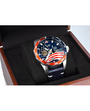 Zegarek męski Vostok Europe N1 Rocket USA 250 Years Limited Edition NH35A-225AS22