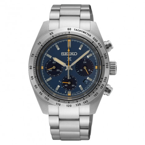 Zegarek męski Seiko Prospex Speedtimer European Limited Edition „Midnight Riviera Blue” HBJ008P1
