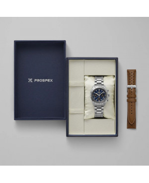 Zegarek męski Seiko Prospex Speedtimer European Limited Edition „Midnight Riviera Blue” HBJ008P1