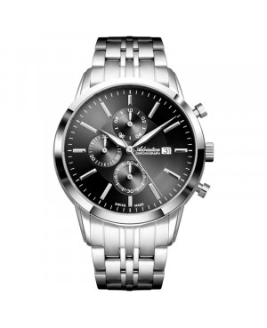 Szwajcarski zegarek męski Adriatica Classic Sapphire Chronograph A8306.5114CH