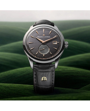 Szwajcarski zegarek męski Maurice Lacroix 1975 Legacy 756207-SS001-330-2