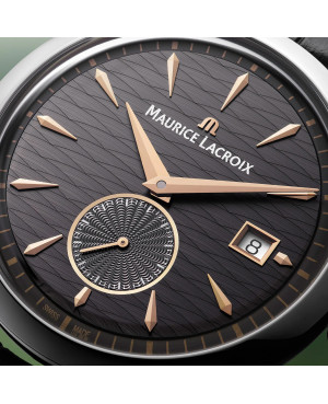 Szwajcarski zegarek męski Maurice Lacroix 1975 Legacy 756207-SS001-330-2