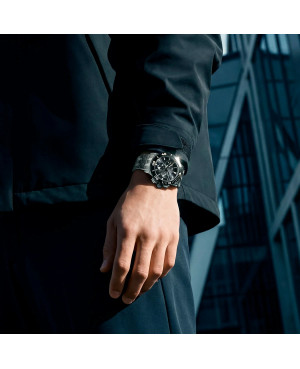 Szwajcarski zegarek męski Maurice Lacroix Pontos S Solar Chronograph PT1038-SSL22-330-1
