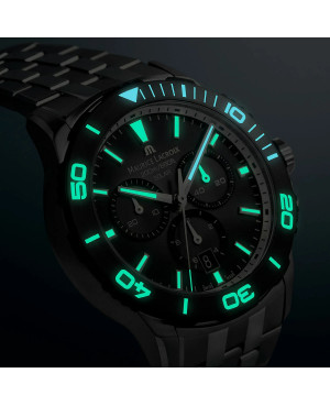 Szwajcarski zegarek męski Maurice Lacroix Pontos S Solar Chronograph PT1038-SSL22-330-1