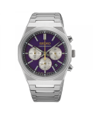 Japoński zegarek męski Seiko Quartz Chronograph 145th Anniversary Limited Edition HGK003P1
