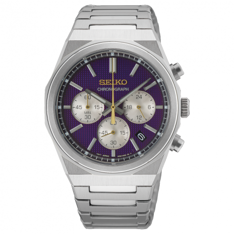 Japoński zegarek męski Seiko Quartz Chronograph 145th Anniversary Limited Edition HGK003P1