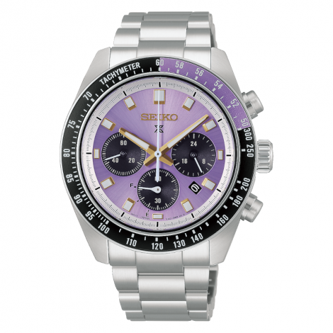 Japoński zegarek męski Seiko Prospex Speedtimer Solar Chronograph 145th Anniversary Limited Edition HBJ005P1