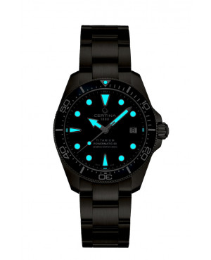 Szwajcarski zegarek unisex Certina DS Action Diver 38mm Titanium Powermatic 80 C048.807.44.081.00