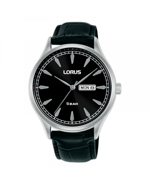 Japoński zegarek męski Lorus Classic Day-Date RH327BX9