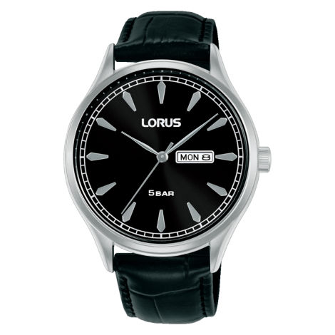 Japoński zegarek męski Lorus Classic Day-Date RH327BX9