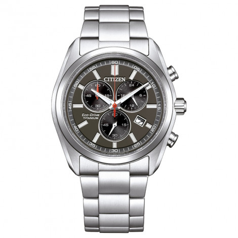 Japoński zegarek męski Citizen Super Titanium Chronograph Eco-Drive AT2590-59E