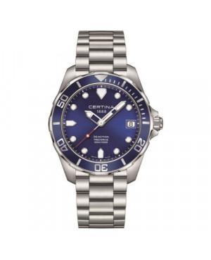 Szwajcarski zegarek męski do nurkowania Certina DS Action C032.410.11.041.00 (C0324101104100)