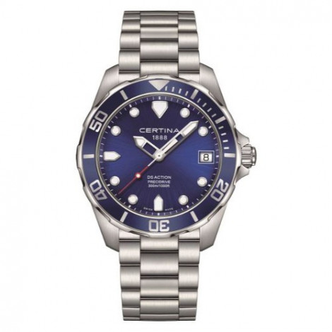 Szwajcarski zegarek męski do nurkowania Certina DS Action C032.410.11.041.00 (C0324101104100)