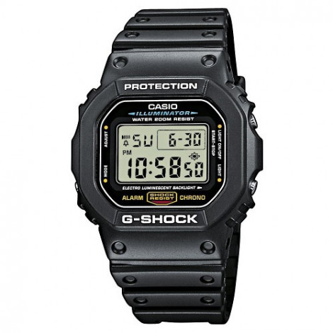 CASIO DW-5600E-1VZ Sportowy zegarek męski G-Shock DW-5600E-1VER (DW5600E1VER)