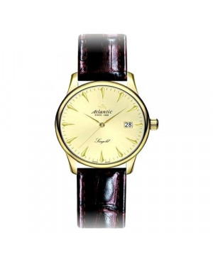 Klasyczny zegarek męski Atlantic Seagold 95343.65.31 (953436531)