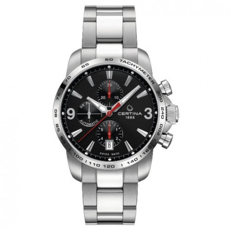 Szwajcarski, sportowy zegarek męski Certina DS Podium Chronograph Automatic C001.427.11.057.00 (C0014271105700)