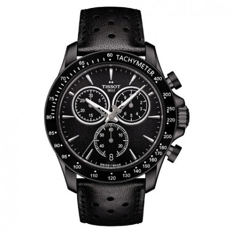 Szwajcarski, sportowy zegarek męski TISSOT V8 Quartz Chronograph T106.417.36.051.00 (T1064173605100)