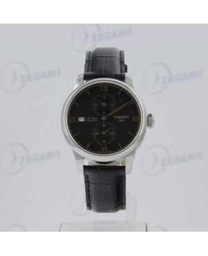 Szwajcarski, elegancki zegarek męski Tissot Le Locle Automatic T006.428.16.058.02 (T0064281605802) mechanizm automatyczny