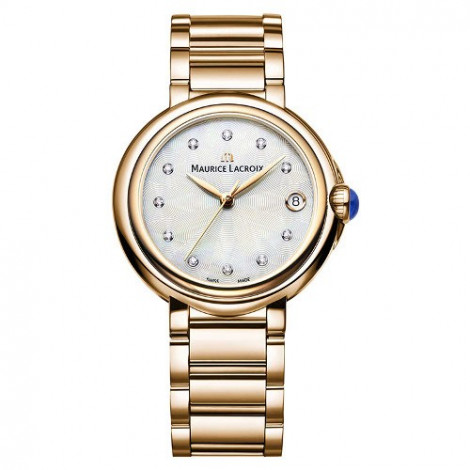Szwajcarski, klasyczny zegarek damski MAURICE LACROIX Fiaba FA1004-PVP06-170-1 (FA1004PVP061701)