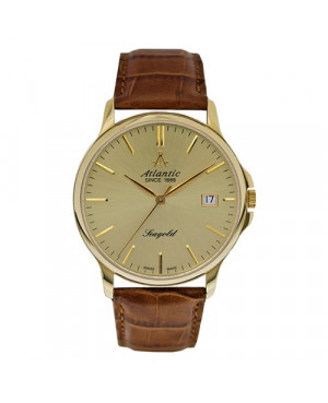 Klasyczny zegarek męski Atlantic Seagold 95341.65.31 (953416531)
