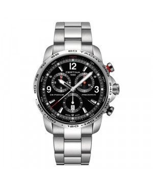 Szwajcarski, sportowy zegarek męski Certina DS Podium Chronograph 1/100 sec C001.647.11.057.00 (C0016471105700)