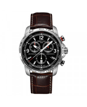 Szwajcarski, sportowy zegarek męski Certina DS Podium Chronograph 1/100 sec C001.647.16.057.00 (C0016471605700)