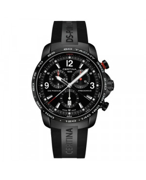 Szwajcarski, sportowy zegarek męski Certina DS Podium Chronograph 1/100 sec C001.647.17.057.00 (C0016471705700)