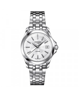 Szwajcarski, klasyczny zegarek damski Certina DS Prime Lady Round C004.210.11.036.00 (C0042101103600)