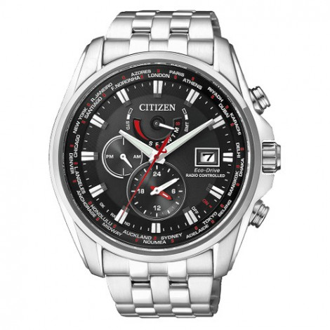 Sportowy zegarek męski Citizen Eco-Drive Radio Controlled AT9030-55E (AT903055E)