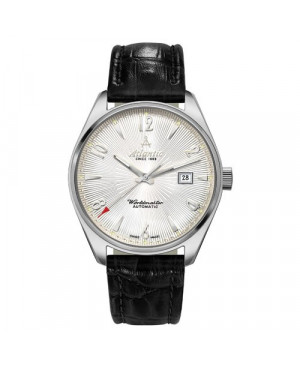 Klasyczny zegarek męski Atlantic Worldmaster 51751.41.25S (517524125S)