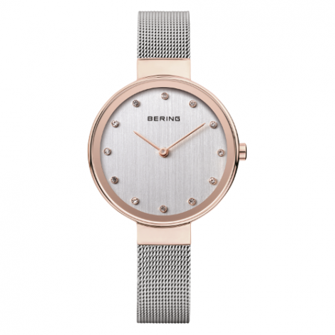 Klasyczny, zegarek damski, fashion Bering Classic Collection 12034-064.