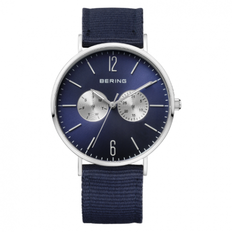 Elegancki, zegarek męski, płaski Bering Classic Collection 14240-507 (14240507)