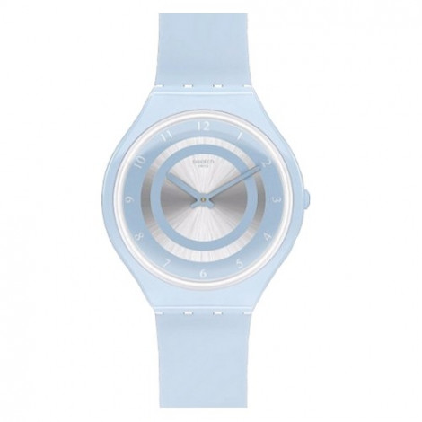 błękitny zegarek damski SWATCH Skiny Regular SVOS100 SKINCIEL