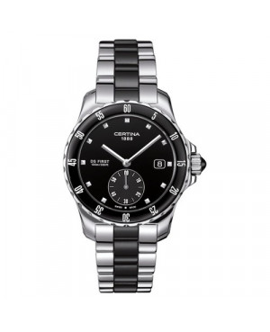 Szwajcarski, sportowy zegarek damski Certina DS First C014.235.11.051.01 (C0142351105101)