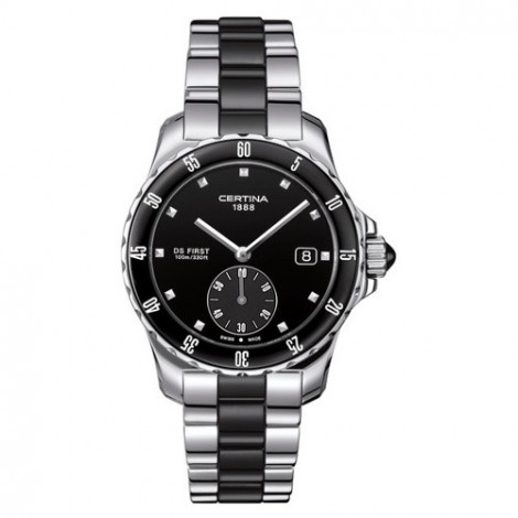 Szwajcarski, sportowy zegarek damski Certina DS First C014.235.11.051.01 (C0142351105101)
