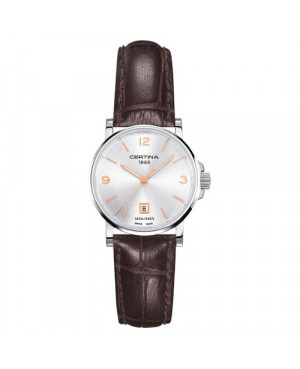Szwajcarski, klasyczny zegarek damski Certina DS Caimano Lady C017.210.16.037.01 (C0172101603701)