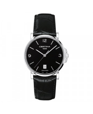 Szwajcarski, klasyczny zegarek męski Certina DS Caimano Gent C017.410.16.057.00 (C0174101605700)