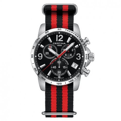 Szwajcarski, sportowy zegarek męski CERTINA DS Podium Chronograph 1/10 sec C034.417.18.057.00 (C0344171805700)
