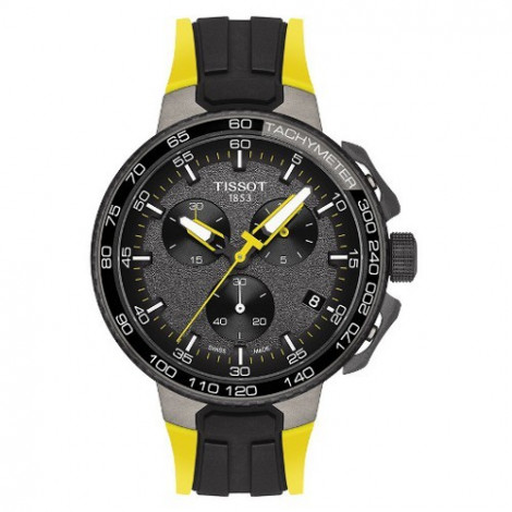 Sportowy zegarek męski TISSOT T-RACE CYCLING QUARTZ CHRONOGRAPH T111.417.37.441.00 (T1114173744100) na pasku