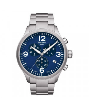 Szwajcarski, sportowy zegarek męski Tissot Chrono XL T116.617.11.047.00 (T1166171104700)