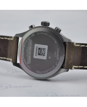 Szwajcarski, sportowy zegarek męski Tissot Chrono XL T116.617.36.097.0.0 (T1166173609700) ze stoperem z chronografem