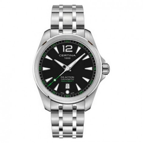 Szwajcarski, sportowy zegarek męski Certina DS Action Fixed Bezel C032.851.11.050.02 (C0328511105702)