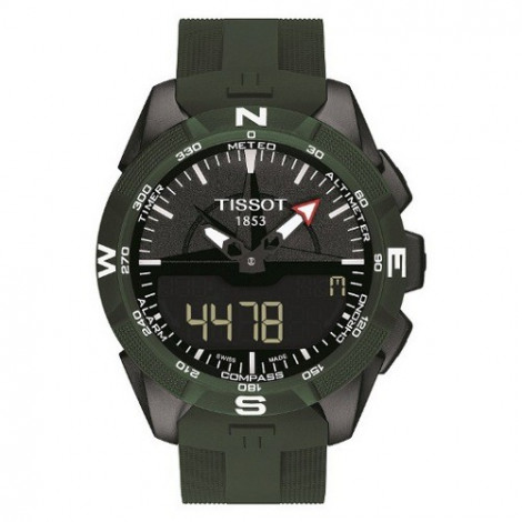 Szwajcarski, sportowy zegarek męski TISSOT T-TOUCH EXPERT SOLAR II T110.420.47.051.00 (T1104204705100)