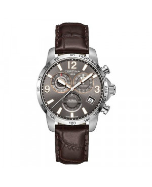 Szwajcarski, sportowy zegarek męski Certina DS Podium Chronograph GMT C034.654.16.087.01 (C0346541608701)