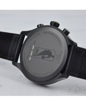 Szwajcarski, sportowy zegarek męski Tissot Chrono XL NBA San Antonio Spurs Special Edition T116.617.36.051.04 (T1166173605104)