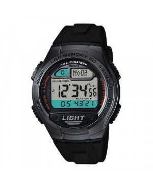 Sportowy zegarek męski Casio Collection W-734-1AVEF (W7341AVEF)