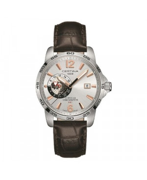 Szwajcarski, sportowy zegarek męski Certina DS Podium GMT C034.455.16.037.01 (C0344551603701)