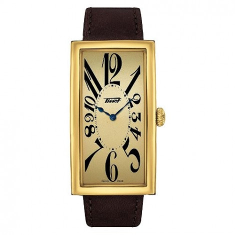 Szwajcarski, klasyczny zegarek unisex TISSOT HERITAGE BANANA CENTENARY EDITION T117.509.36.022.00 (T1175093602200)